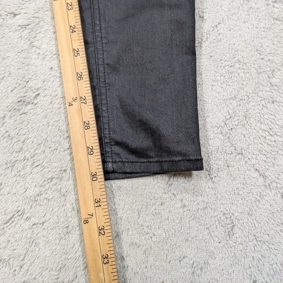 Rag & Bone Jeans Women's 27 Black Leggings Shoreditch Sleek Low-Rise 30” - Picture 8 of 10